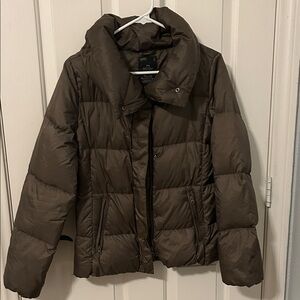 Women's GAP Brown Puffer Jacket